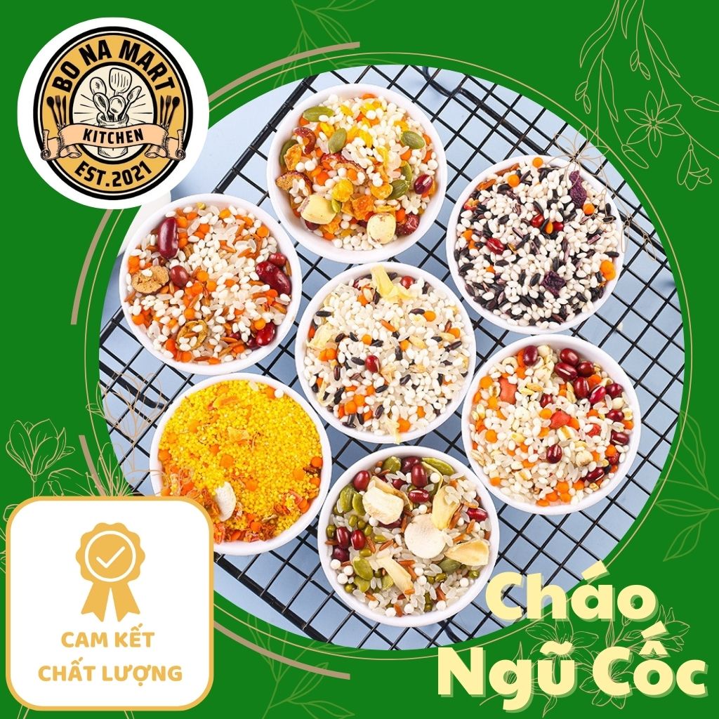 Set 7 Túi Cháo Ngũ Cốc 7 Vị Cho 7 Ngày (100g/gói)