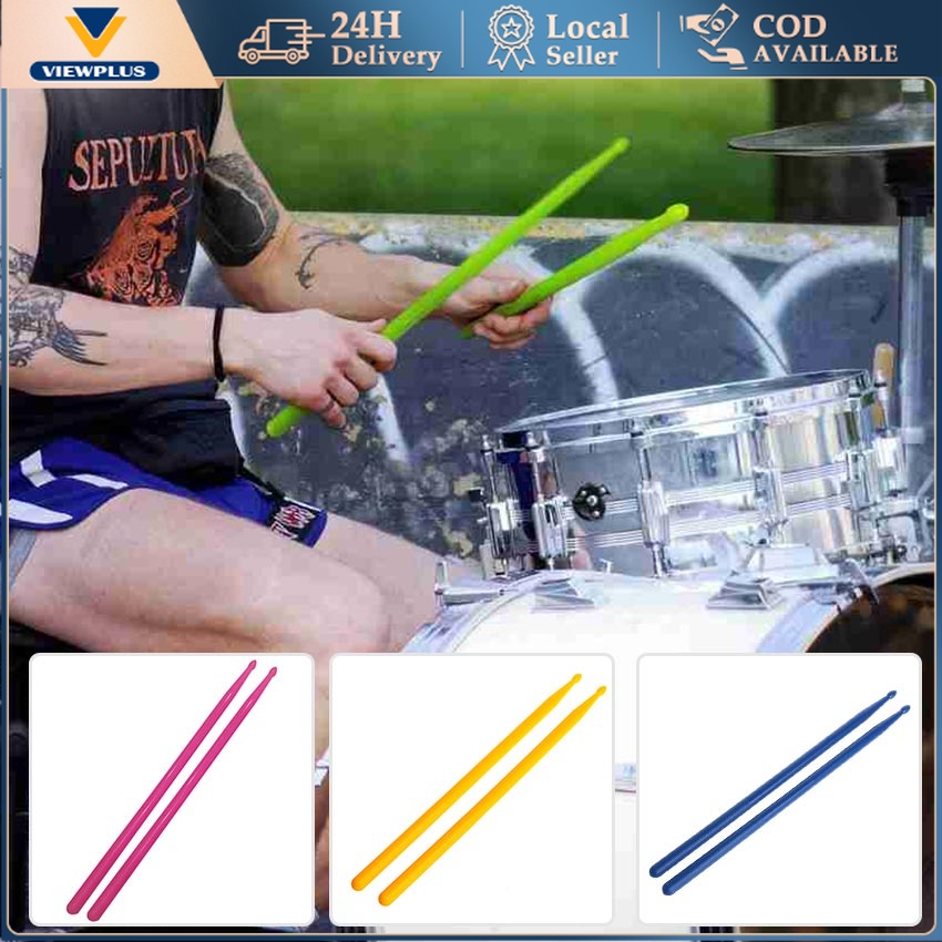 Luminous 5A Drumsticks - Glow-in-the-dark Percussion Accessories