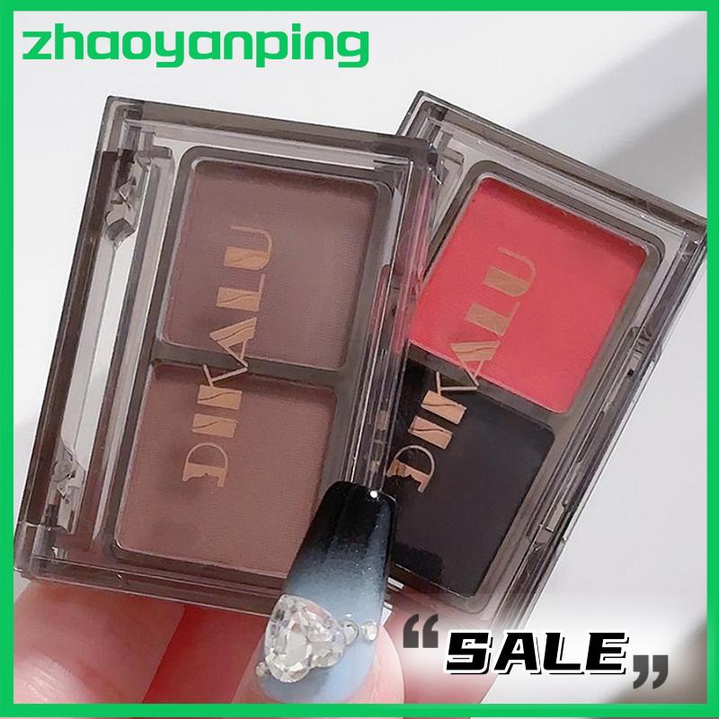 zhaoyanping Dikalu tối đêm đen Eyeshadow Palette long lanh Matte Pearlescent ánh sáng lung linh Shinny mắt sắc tố Eyeshadow Hàn Quốc mỹ phẩm trang điểm