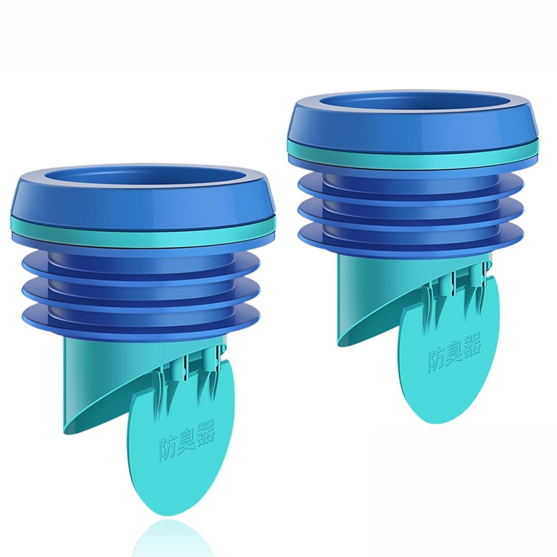 【zhou mall】 2PC Toilet Flanges Wax Rings with Prevent Backflow Valve -Thick Wax Bowl Ring Fits 3.2-4In Waste Lines Easy Installation