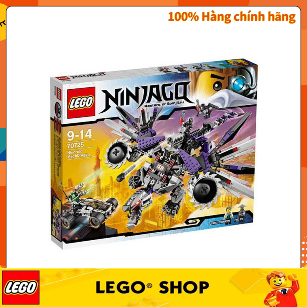 LEGO Ninjago 70725 Nindroid MechDragon Toys for boys 9+ lego lắp ráp khổng lồ