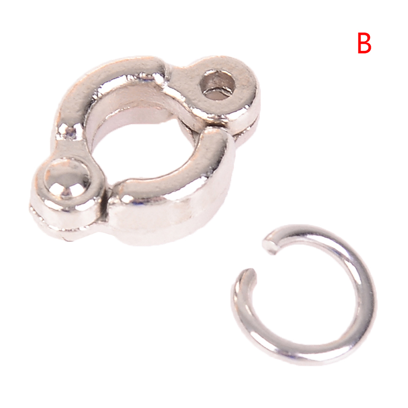 UNIKI 2 chiếc vòng dây xích huấn luyện chim thú cưng kẹp phụ kiện bay cho vẹt vòng chân chim bồ câu - 5