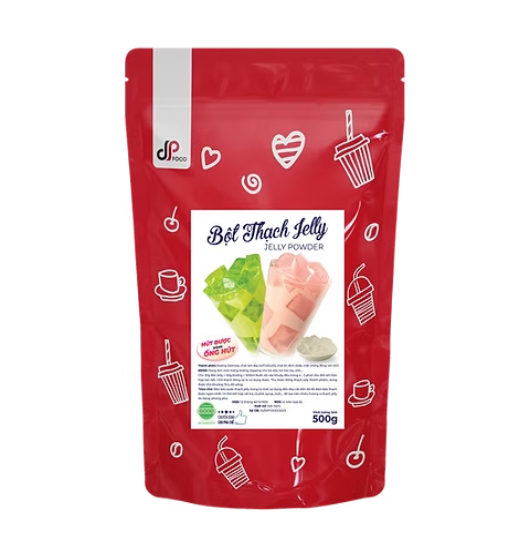 Bột rau câu dẻo jelly DP Food 500g