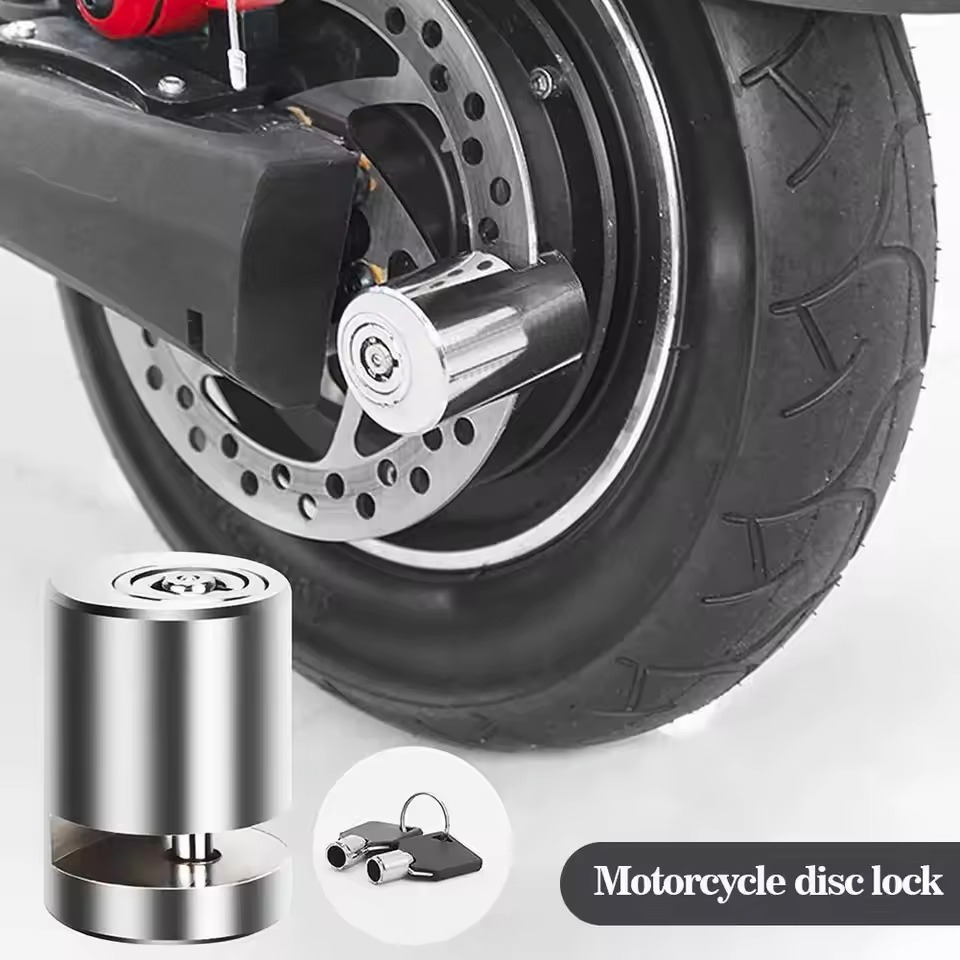 Lock001 scooter disc lock bicycle disc locks scooter anti-theft bicycle lock Harga 34,117 rupiah*Gratis Ongkir