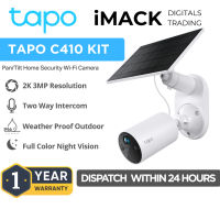 Tapo C410 KIT Solar-Powered Security Camera Kit Rechargeable CCTV Camera