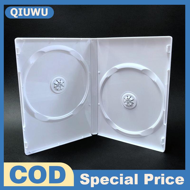 QIUWU กล่องใส่ซีดีเกมอุปกรณ์เสริมแบบทำมือสำหรับ PS2 PS3ที่ใส่แผ่นเกมกล่องเก็บแผ่น CD DVD ราคา 16 บาท*ส่งฟรี