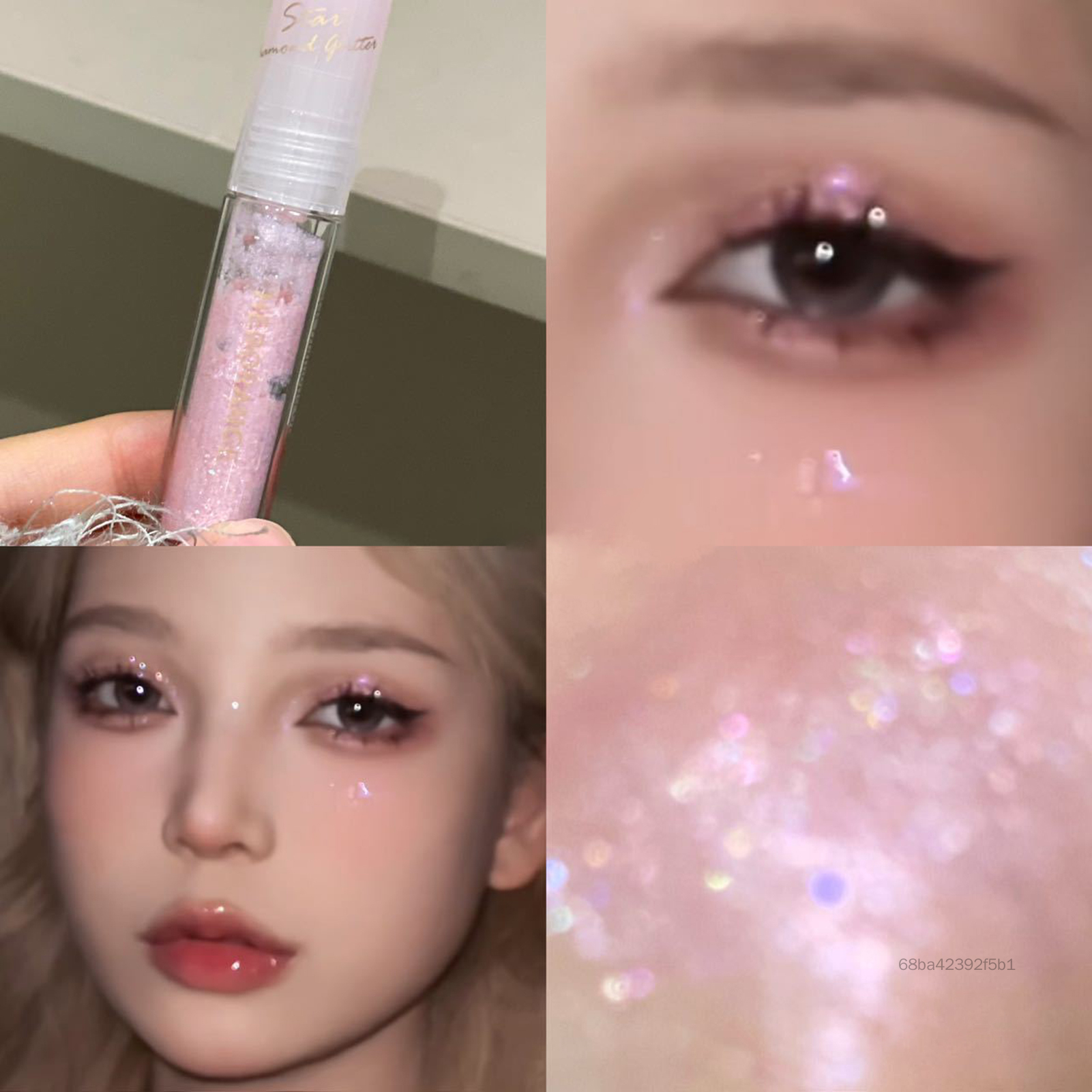 2.5g Eye Beauty Liquid Long lanh Eyeshadow Màu sắc phong phú Mắt mắt - 2