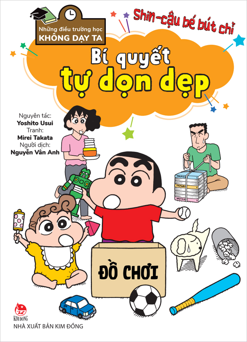 Kim Đồng - Sách - Những điều trường học không dạy ta – Shin - cậu bé bút chì