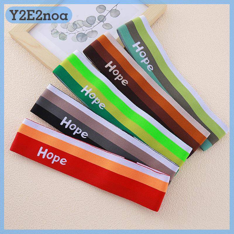 Y2E2noa Thời Trang Thể Thao Headbands Rắn Đàn Hồi Tóc Ban Nhạc Chạy Tập Thể Dục Yoga Tóc Ban Nhạc Căng Trang Điểm Tóc Phụ Kiện