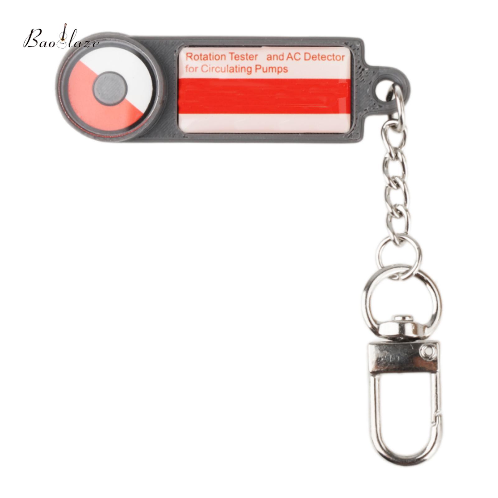 Baoblaze Solenoid Tester Portable for Circulating Pumps to Detects AC Fields Sturdy Built in Indicator Rotation Tester and AC Detector ราคา 211 บาท*ส่งฟรี