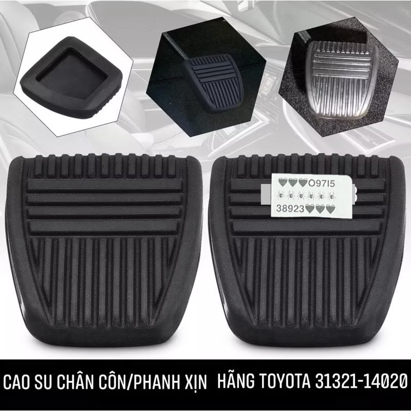lót đệm chân côn chân phanh toyota xịn chính hãng giá 1 cái