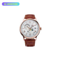 Đồng Hồ Nam ORIENT Classic Sun and Moon RA-AK080 mặt kính cường lực chống va đập khung viền thép không gỉ