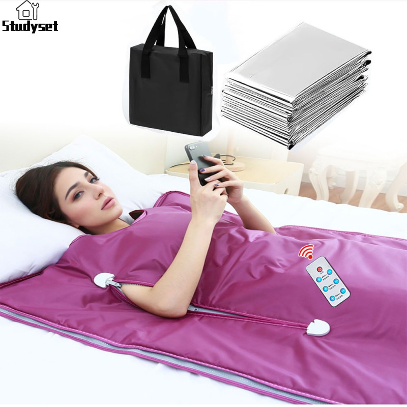 Studyset Infrared Sauna Blanket For Home Use, 5.9 Ft x 2.6 Ft Sauna Blanket For Relaxation And Detoxification, Portable Far Infrared Sauna Blanket ราคา 3,236 บาท*ส่งฟรี