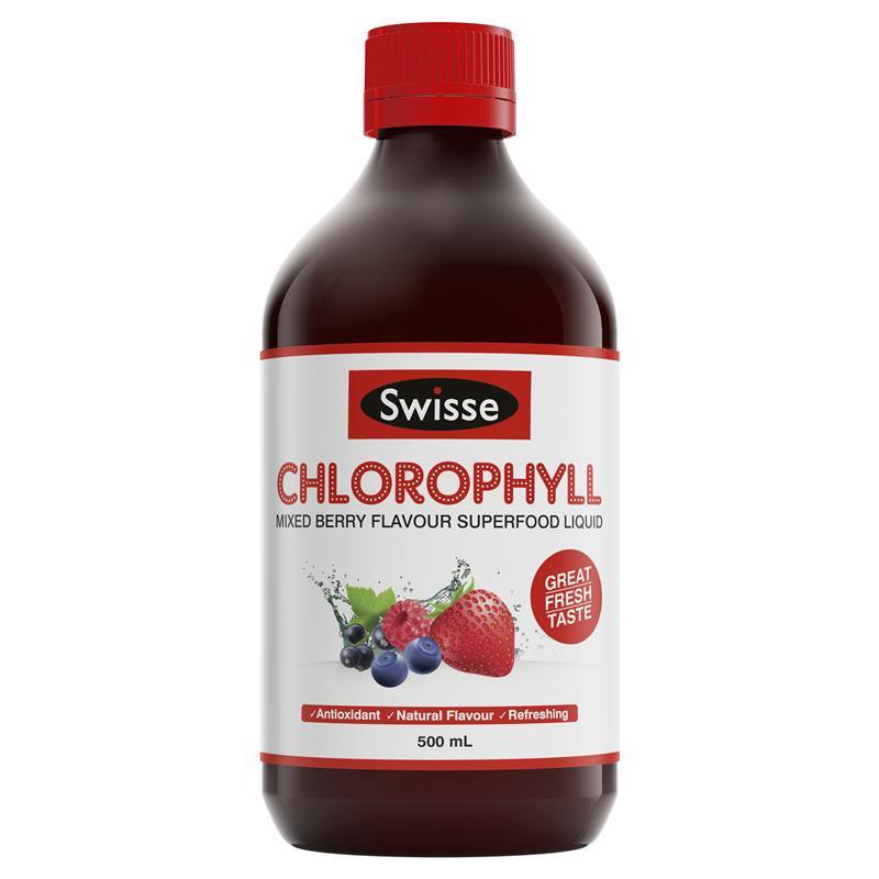 SW Chlorophyll Mixed Berry Diệp Lục Vị Dâu 500ml Date t7/2024