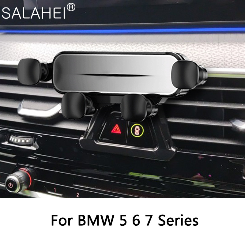 【Thriving】 Car Mobile Phone Mount Holder For BMW 5 6 7 Series GT G30 G31 G32 Air Vent GPS Stand Spec