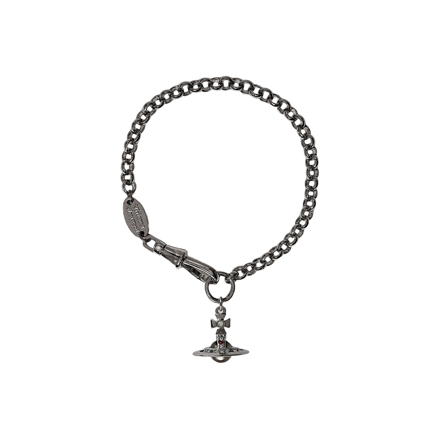 Vivienne Westwood Brass Bracelets Women's Gunmetal Gray