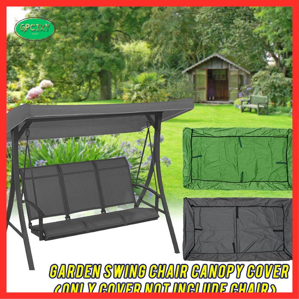 GPCIXY SHOP Outdoor Sun Shade Waterproofed Patio Swing Canopy Seat Top