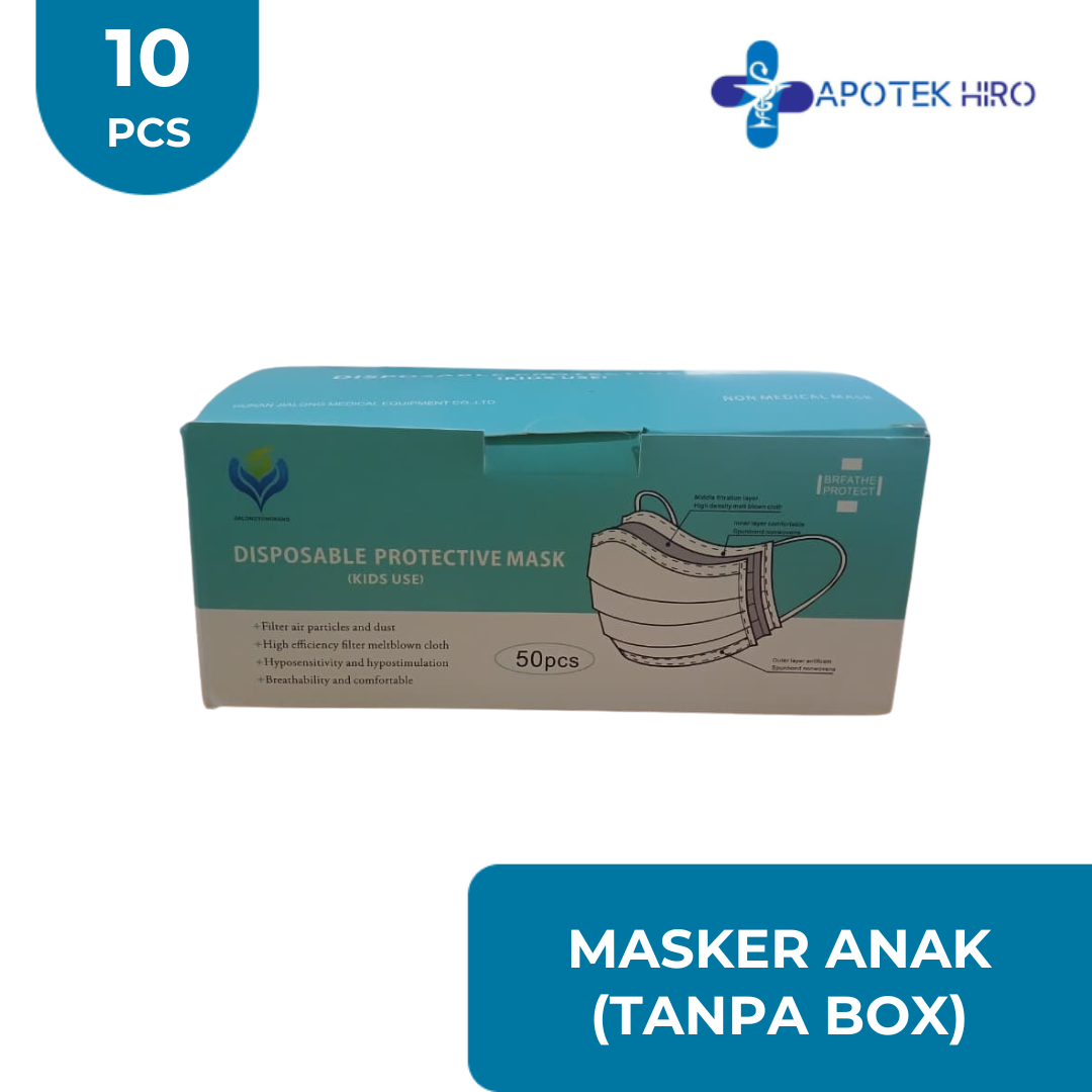 MASKER ANAK ISI 50 PCS Harga 10,000 rupiah*Gratis Ongkir