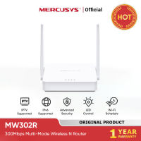 Mercusys | MW302R | Router Wi-Fi 300Mbps | 2.4Ghz | Wireless Access Point | Repeater | IPTV | IPv6