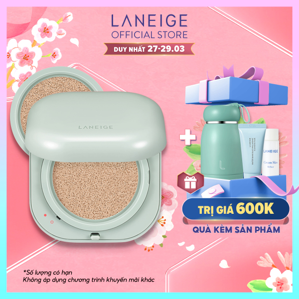 Phấn Nước Trang Điểm Kiềm Dầu Thế Hệ Mới Cho Lớp Nền Mịn Lì Laneige Neo Cushion Matte 15G + Kèm Lõi Thay Thế