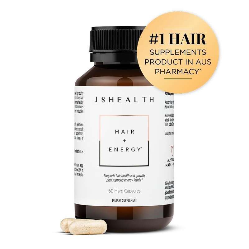 JSHealth Tóc + Năng Lượng| Thực phẩm bổ sung vitamin cho tóc để duy trì sức sống hàng ngày| Công thức