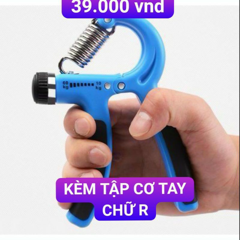 Kèm tập cơ tay chữ r, kèm bóp tay, dụng cụ tập cơ bóp tay