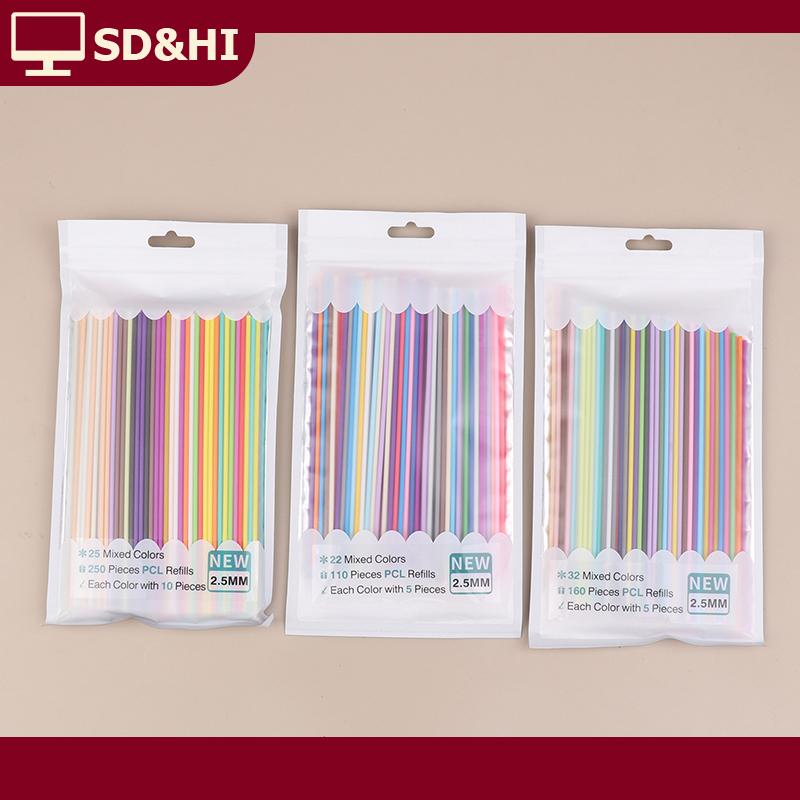 SD&HI 22 25 32สีเส้นใยปากกา3D 2.5มม. เติมอุณหภูมิต่ำเปลี่ยนอุปกรณ์เสริมสำหรับเด็กพิมพ์ปากกา ราคา 153 บาท*ส่งฟรี