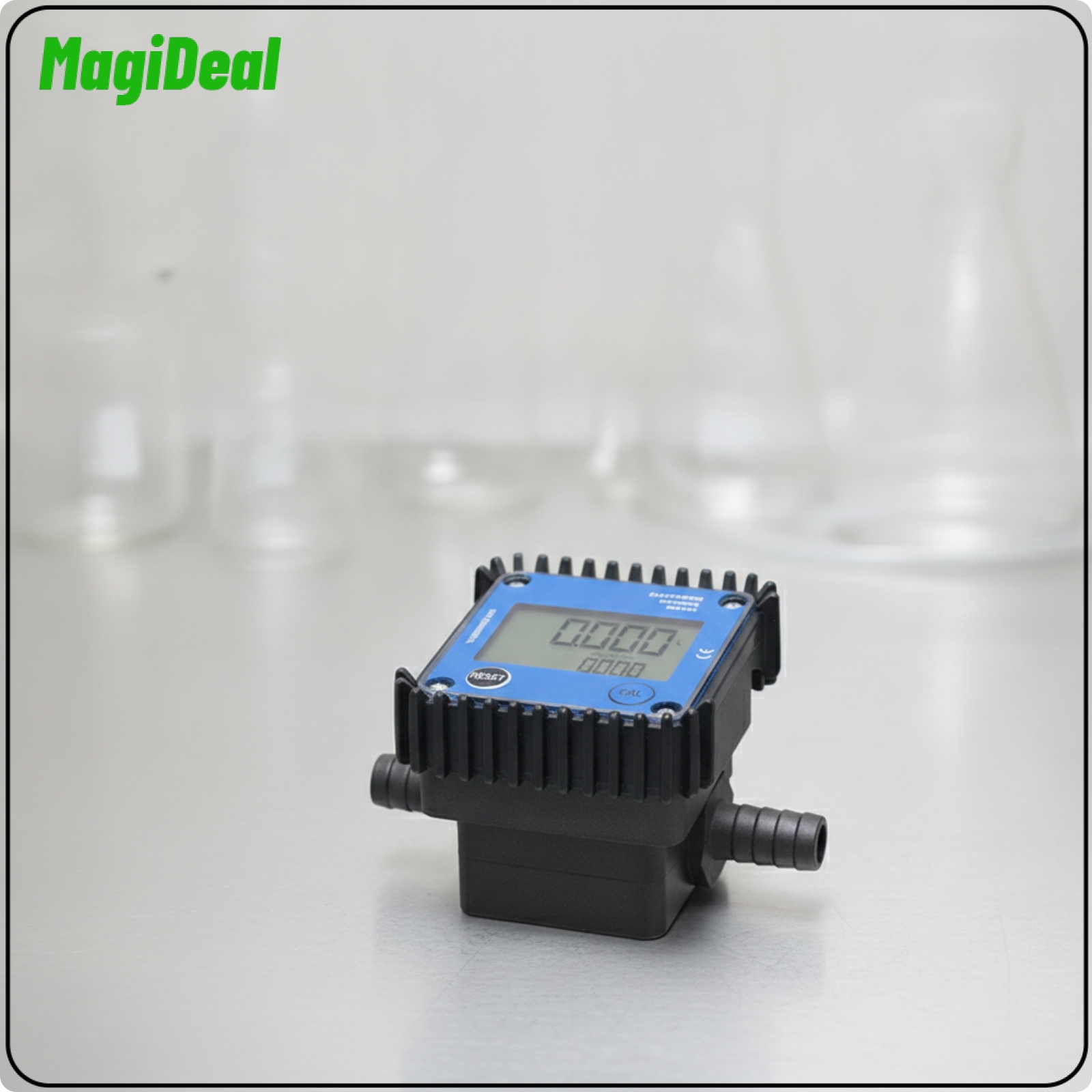 MagiDeal Compact Liquid Liquid Movement Gauge with LCD Display Accurate Digital Liquid Liquid Movement Gauge Exact Long-Lasting for Technicians, Operators, Fluid Handling, Test Benches, Workshops ราคา 7,085 บาท*ส่งฟรี