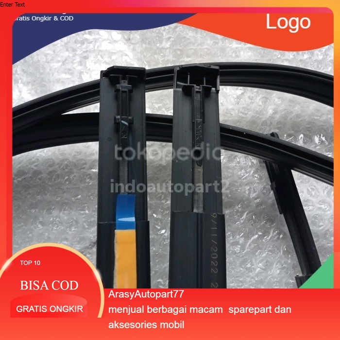 KARET Roof Karet atap MOULDING ATAP KABIN INNOVA LAMA 2005-2015 ORIGINAL ASLI - kiri Harga 170,000 rupiah*Gratis Ongkir