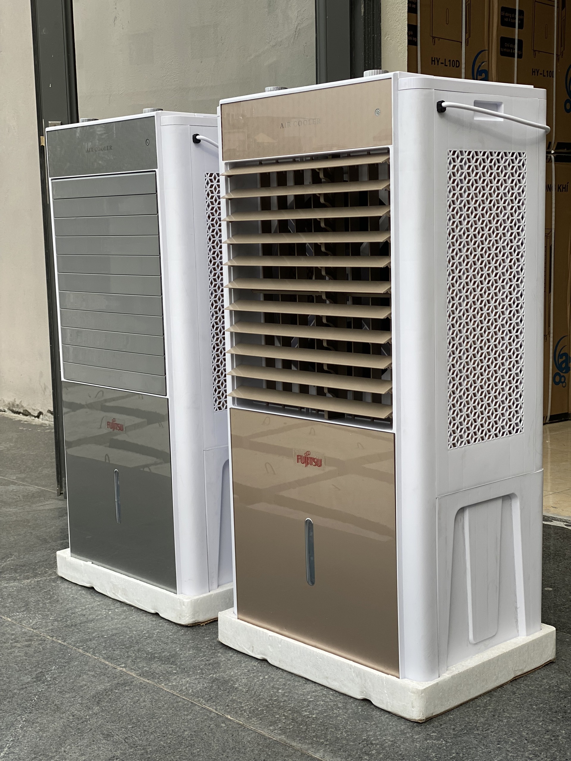 Quạt hơi nước Fujitsu - Quạt làm lạnh không khí - Máy lọc không khí