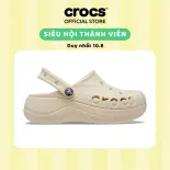 Giày Clog Nữ Crocs Baya Platform Clog - 208186-11S