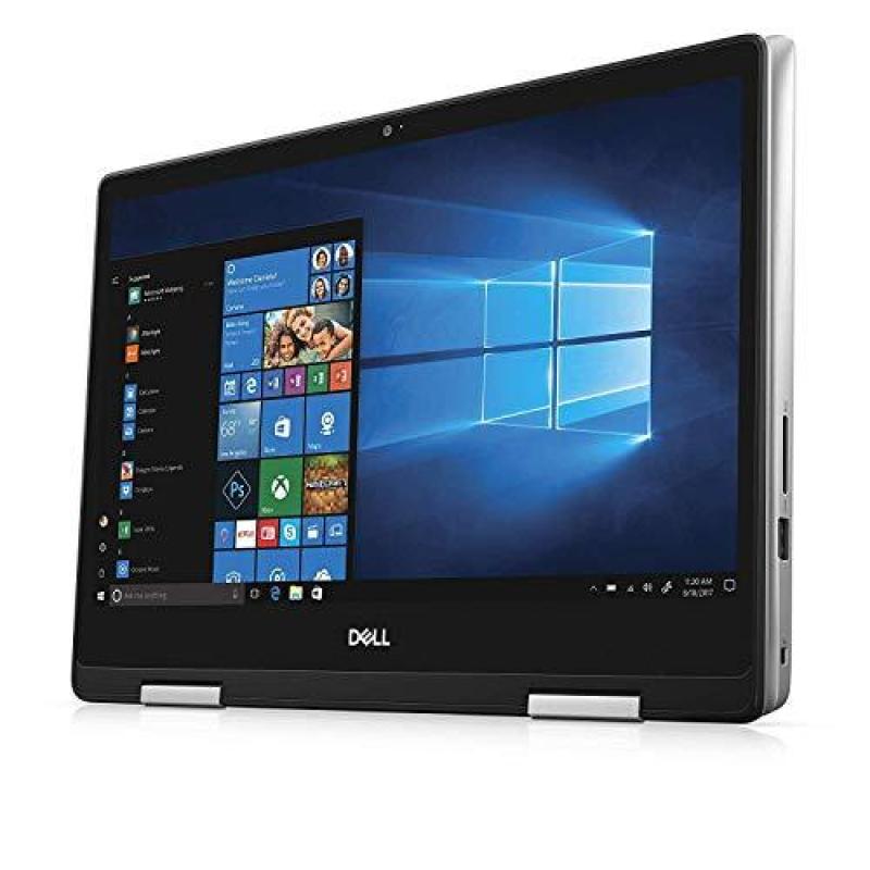 Premium Dell 2019 Inspiron 5000 14 2 in 1 Full HD IPS Touchscreen Business Laptop/Tablet, Intel Quad-Core i5-8265U, 12GB DDR4, 128GB SSD, 1TB HDD, WLAN HDMI USB-C MaxxAudio Backlit KeyboardWin 10