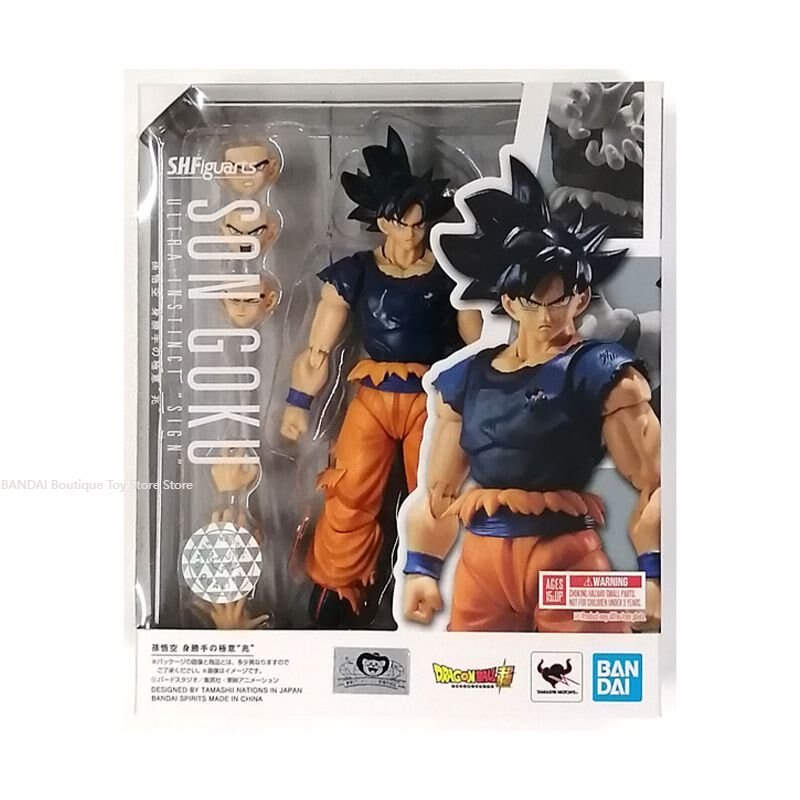 Dragon Ball Demoniacal Fit DF SHF SSJ2 Goku Majin Buster Super Saiyan  Action Figure Toy Model Gift