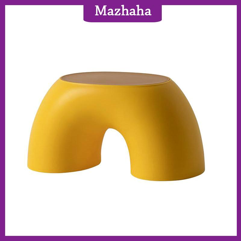 Mazhaha Phân Nhựa Cầu Vồng Hình Dạng Ghế Chân An Toàn Trẻ Em Bước Ghế Phân Cho Phòng Khách Đồ Nội Thất Trong Nhà Trẻ Em Phân Đồ Chơi - 6