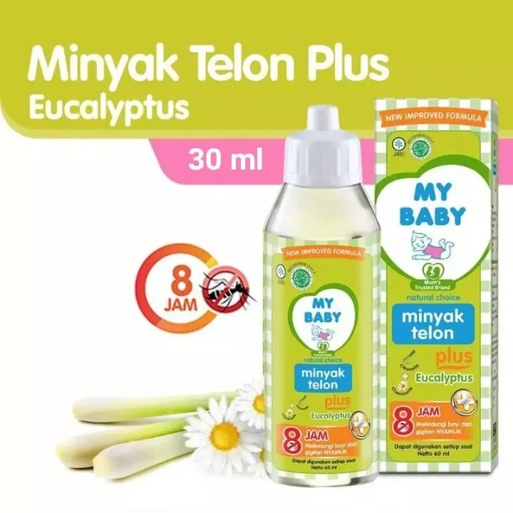 MY BABY Minyak telon 150ml Dan Eucalyptus 60ml 90ml dan 150 ml / mybaby 150 ml LAVENDER KT4