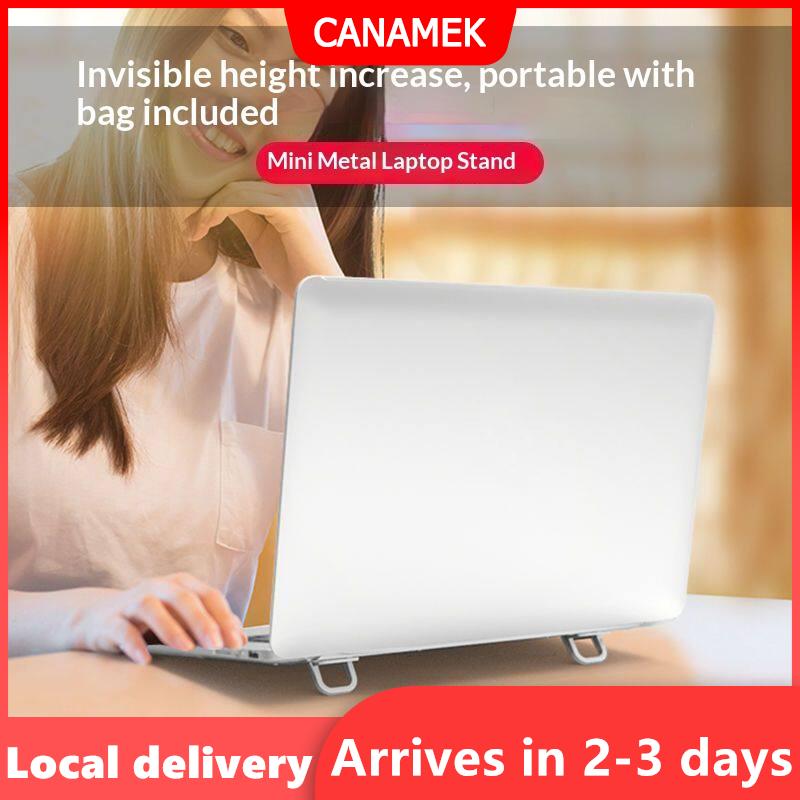 【Giao hàng nhanh】 Giá đỡ laptop có thể gập lại, giá đỡ mini tiện dụng, vô hình, bền bỉ, thiết kế ergonomics dành cho bàn làm việc, văn phòng và sử dụng tại nhà