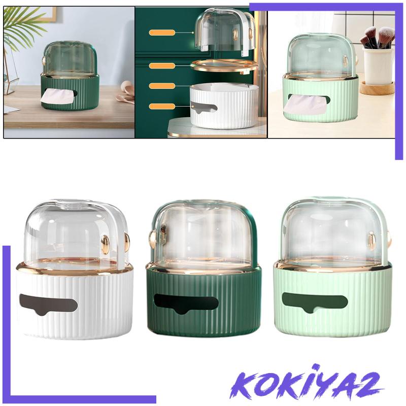 Hộp Đựng Khăn Giấy / Khăn Ăn Đa Năng Có Nắp Đậy Tiện Dụng Cho Counterertop vanity