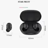 STAR FRUIT A6S Bluetooth 5.3 Tai nghe TWS không dây với điều khiển bằng giọng nói và hỗ trợ âm thanh