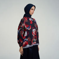 Kami Zaina Dropshoulder Top Atasan Lengan Panjang Wanita