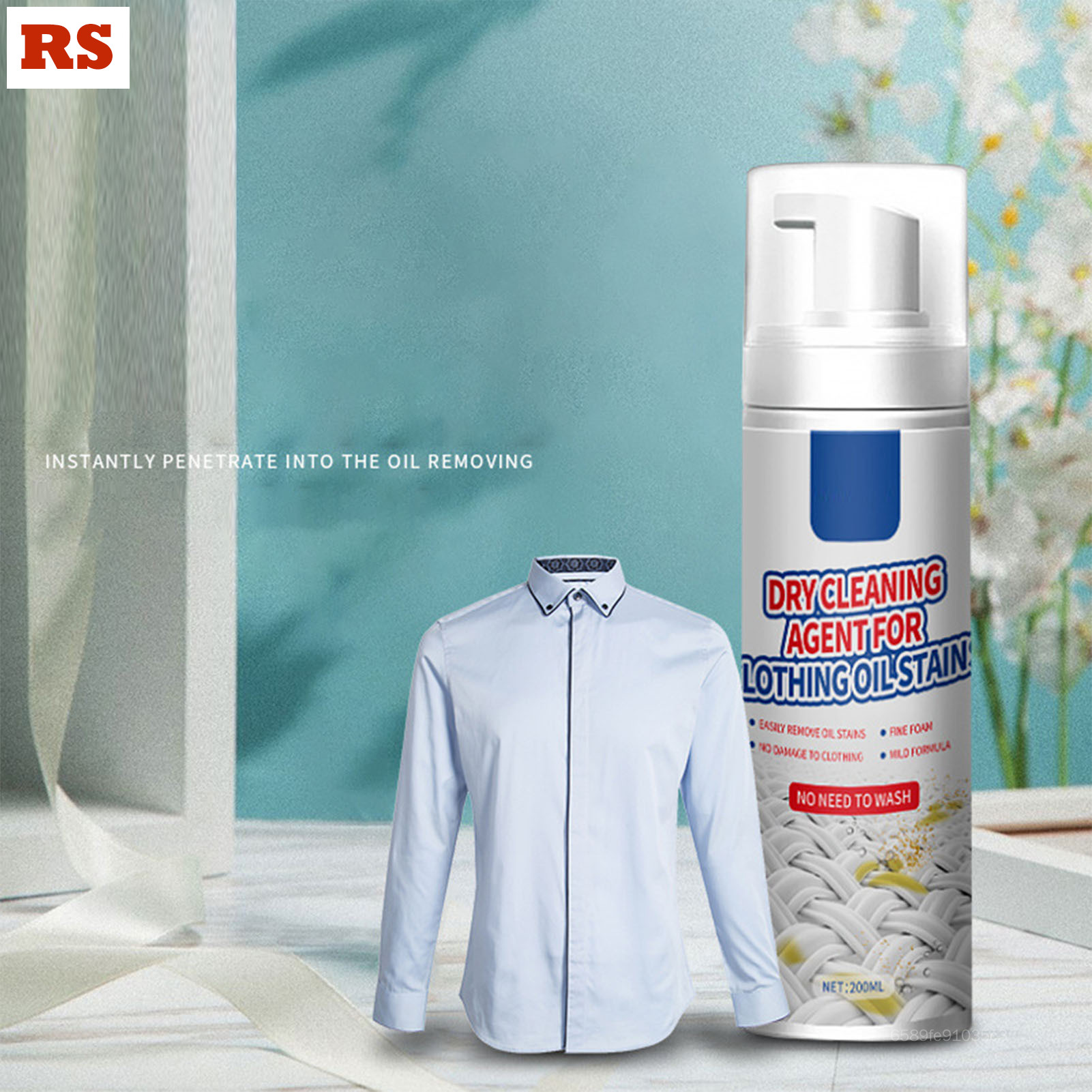 Hộ Gia Đình Quần Áo Dầu Stain Cleaner Thành Phần Tự Nhiên Dầu Remover Cho công việc nấu ăn Bên Cắm Trại RS-MY