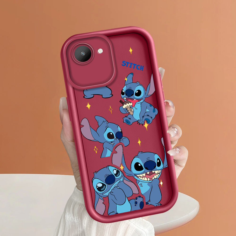 Ốp điện thoại cho Realme C30 Realme C31 Realme C33 Realme C35 Realme C53 Realme C55 mềm ban đầu Thang vuông Ốp điện thoại silicon Ốp điện thoại bọc hoàn toàn