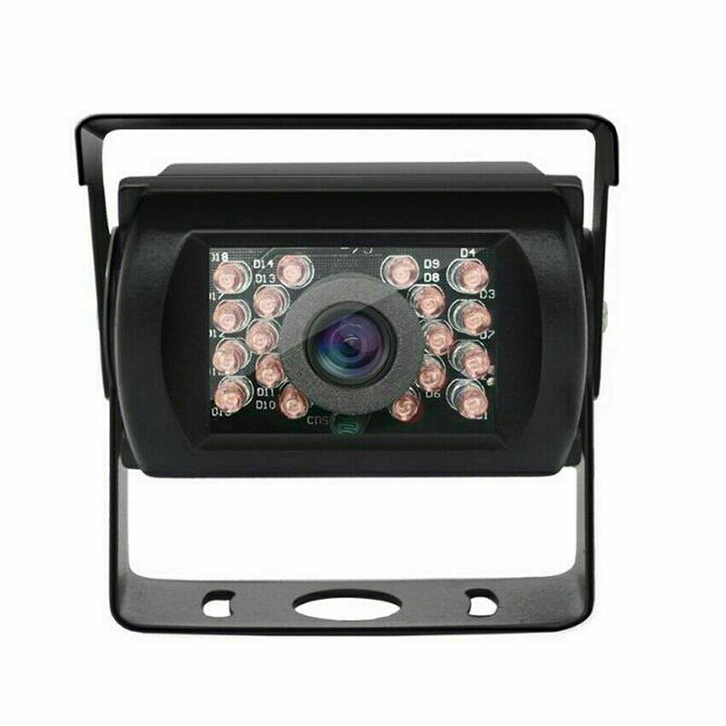 New onsale không thấm nước 18 LED 12V 24V quan sát phía sau xe ô tô đảo ngược camera lùi đỗ xe xe buýt Camera chiếu hậu nhìn trong đêm cho xe buýt Xe Tải xe tải chuyên chở