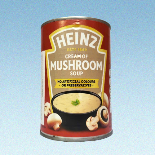 HEINZ -- Lon MUSHROOM 400g -- SÚP KEM NẤM SX ANH Cream of Mushroom Soup