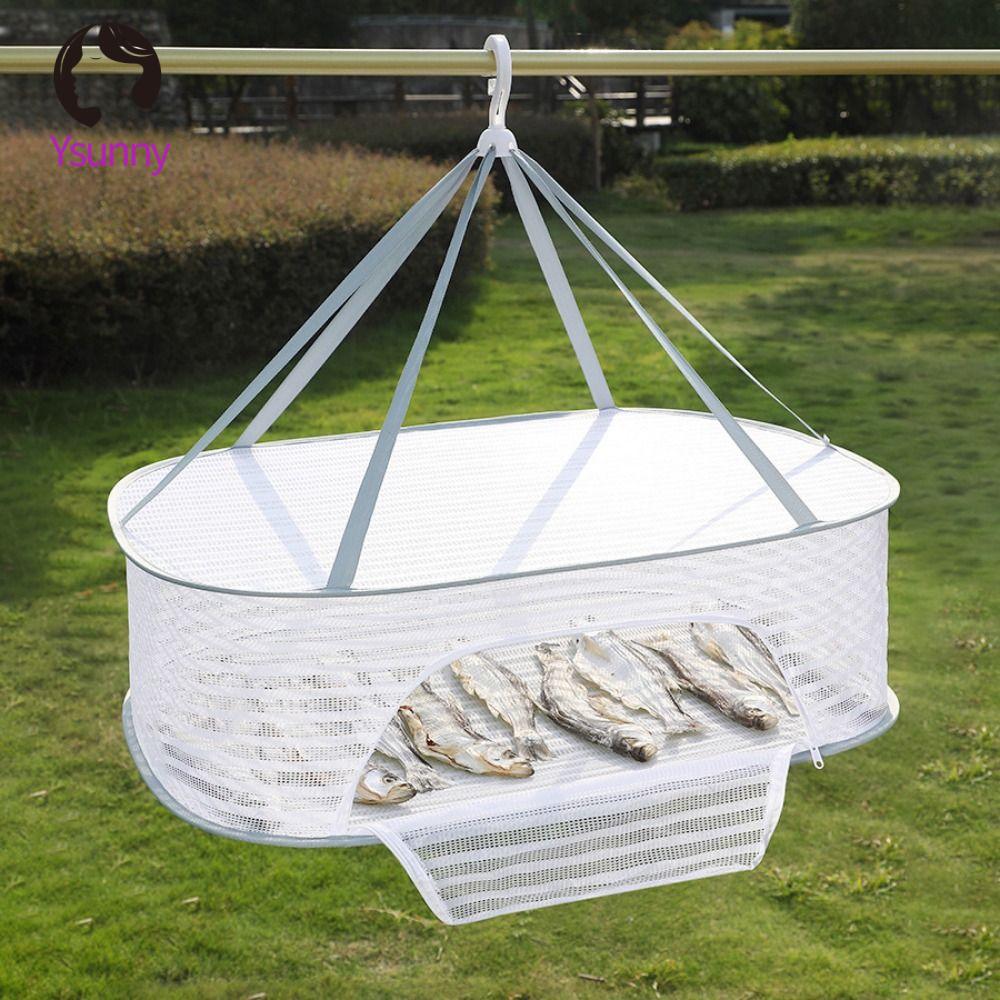 YSUNNY Sáng Tạo Đa chức năng Bền Sợi Polyester Hộ gia đình Lưới Rau khô Túi sấy Lưới treo quần áo Lư