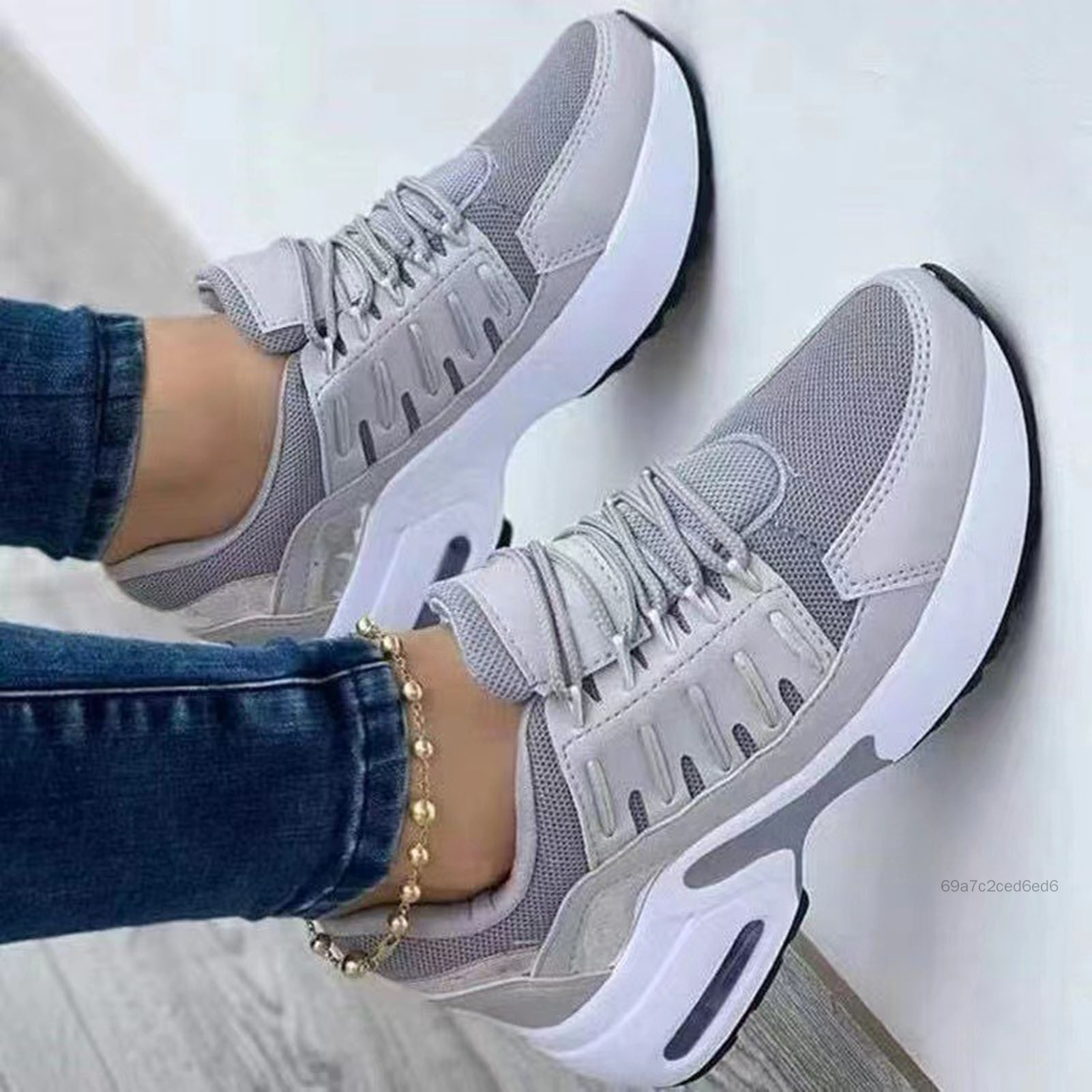Giày chạy bộ thấp của phụ nữ mà không cần mài chân giày thể thao phù hợp để cắm trại đi bộ trong nhà JS-044-VN - 3