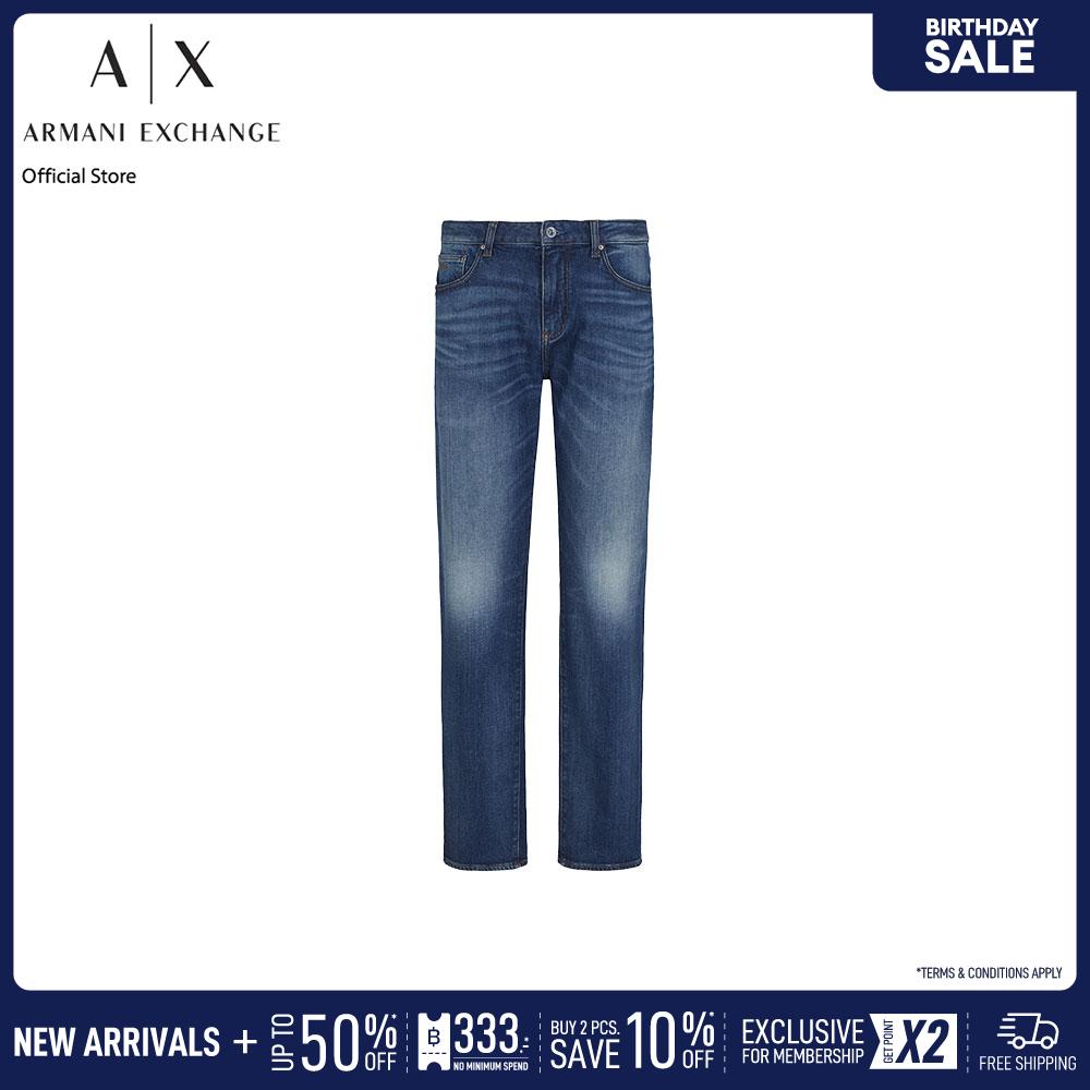 Armani Exchange Jeans Men XM000049-AF13097-MB001 Navy blue ราคา 11,990 บาท*ส่งฟรี