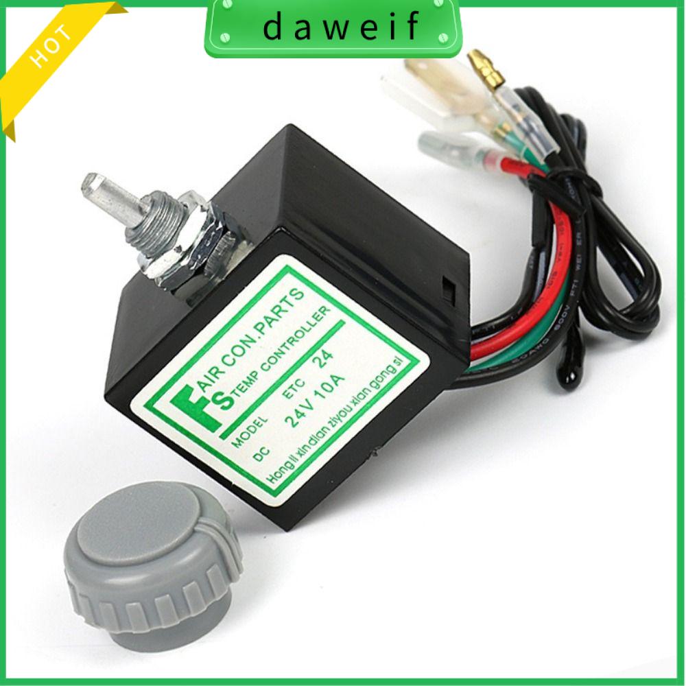 DAWEIF ABS Bộ điều nhiệt điều hòa ô tô 12V/24V Phụ kiện ô tô Kiểm soát nhiệt độ Bộ điều nhiệt điện tử Bộ điều nhiệt điện tử Ô tô