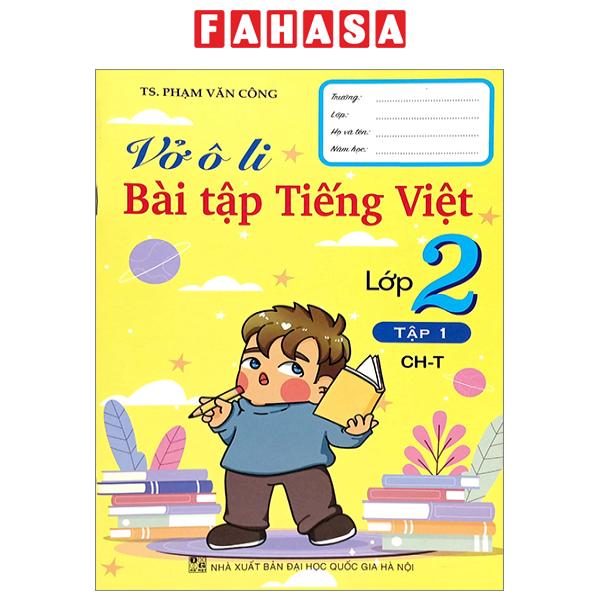 Fahasa - Vở Ô Li Bài Tập Tiếng Việt Lớp 2 - Tập 1 (Chân Trời)