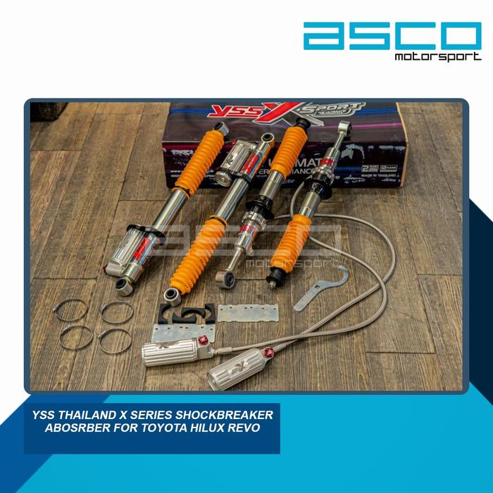 YSS THAILAND X SERIES SHOCKBREAKER ABOSRBER FOR TOYOTA HILUX REVO -SparepartVin Harga 30,533,000 rupiah*Gratis Ongkir