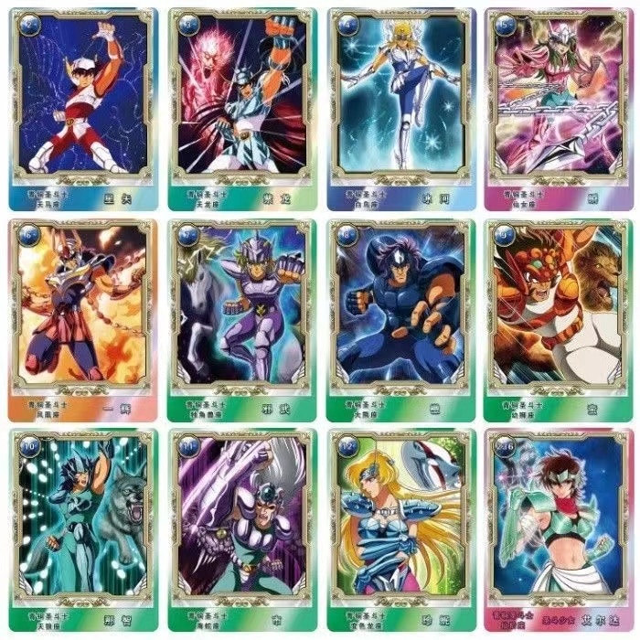 Saint Seiya Bộ sưu tập nhân vật thẻ phiên bản TV phiên bản phim phiên bản vải bị mất phiên bản thứ nguyên tiếp theo phiên bản Omega